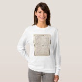 ラッシュ郡の地図 Tシャツ (正面フル)