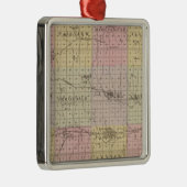 ラッシュ郡、カンザス メタルオーナメント (右)