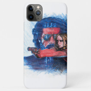 『ラッシュ』フィルムポスター – スケッチ入り色鉛筆 iPhone 11 PRO MAXケース