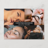 ラッシュ＆ブロウスペシャリスト カスタムフォト ポストカード (正面)