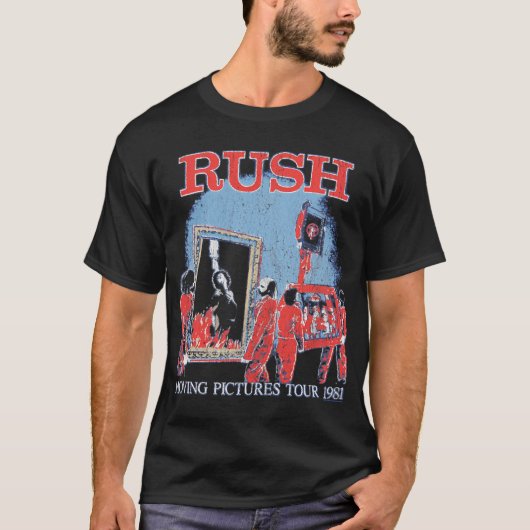 ラッシュ・ムービング・ピクチャーズ・ツアー Tシャツ (正面)