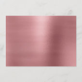 ラッシュ レッドビーン ローズゴールド メイクアップ 証明書 ギフト (裏面)