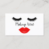 ラッシュ&口紅化粧 名刺 (正面)