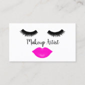 ラッシュ&口紅化粧 名刺 (正面)