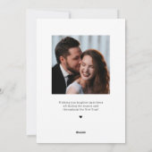 ラッシージョイフォトホリデーカードクリスマスカード シーズンカード (裏面)