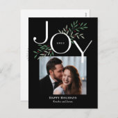 ラッシージョイ写真休日はがきクリスマスカード シーズンポストカード (正面/裏面)