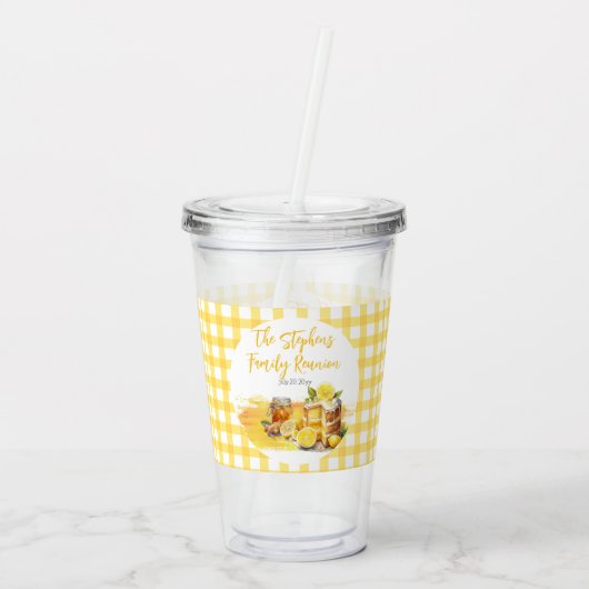 ラッシーレモンケーキジンジャーティーファミリー懇親会 アクリルタンブラー (裏面)