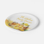 ラッシーレモンケーキジンジャーティーファミリー懇親会 ペーパープレート (アングル)