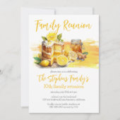 ラッシーレモンケーキジンジャーティーファミリー懇親会 招待状 (正面)