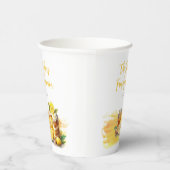 ラッシーレモンケーキジンジャーティーファミリー懇親会 紙コップ (右)