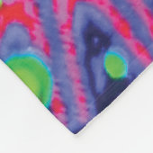 ラッシー万華鏡のように千変万化するパターンフリースブランケット フリースブランケット (角)