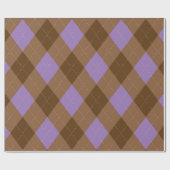 ラッスタイリッシュプアーガイル紙 ラッピングペーパー (フラット)