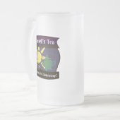 ラッセルの茶 フロストグラスビールジョッキ (正面左)
