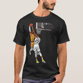 ラッセルウェストブルックダンクオーバーゴバートクラシックTシャツ Tシャツ