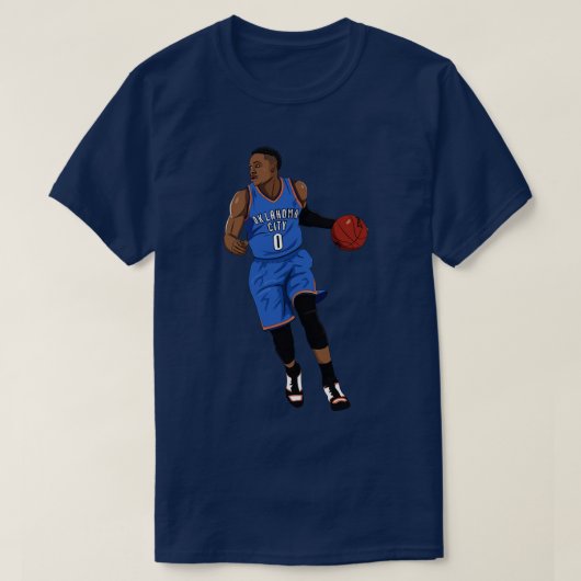 ラッセルウェストブルックOKC Tシャツ (デザイン正面)