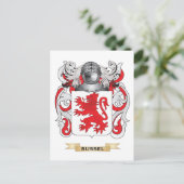 ラッセルコート・オブ・アームズ(家紋) ポストカード (スタンド正面)