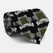 ラッセルタータンチェックの盾 ネクタイ (ロール)