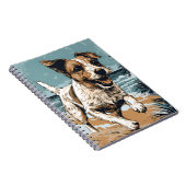 ラッセルテリアアットビーチ ノートブック (右側)