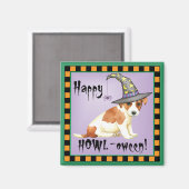 ラッセルテリア魔女マグネット マグネット (正面/裏面)