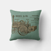 ラッセル及び会社の蒸気牽引機関1889 クッション (裏面)