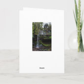 ラッセル滝 カード (裏面)