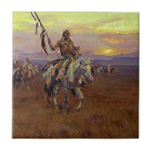 ラッセル祈祷師 タイル (正面)