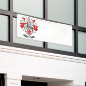 ラッセル紋章付き外衣 横断幕 (ビルの外側)