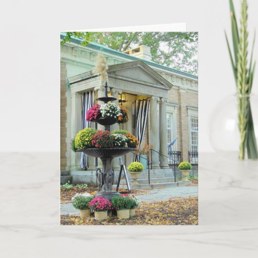 ラッセル通り図書館 カード (正面)