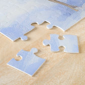 ラッセル・テリアが雪のクリスマスを過ごした ジグソーパズル (側面)