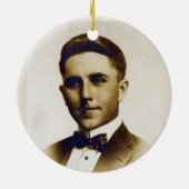 ラッセルL. Swigert 1917年の婚礼の日 セラミックオーナメント (裏面)