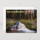 ラッセンナショナルパークハガキ ポストカード (正面/裏面)