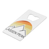 ラッセンピークカリフォルニアレトロ クレジットカード栓抜き (正面アングル)