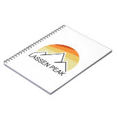 ラッセンピークカリフォルニアレトロ ノートブック (左側)