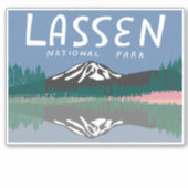 ラッセン国立公園山火山カリフォルニア シール (正面)