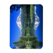 ラッセン山はマンザニタ湖の上に位置する マグネット (縦)