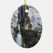 ラッセン火山国立公園のオーナメント セラミックオーナメント (裏面)