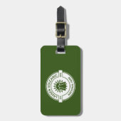 ラッセン火山国立公園のサンツリー ラゲッジタグ (正面縦)