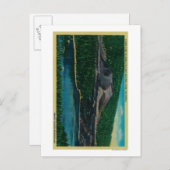 ラッセン火山国立公園のシンダー円錐 ポストカード (正面/裏面)