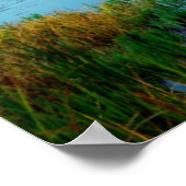 ラッセン火山国立公園のハットレイク ポスター (角)