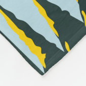 ラッセン火山国立公園カリフォルニアヴィンテージ フリースブランケット (角)