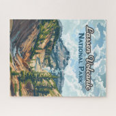 ラッセン火山国立公園カリフォルニア火山 ジグソーパズル (横)