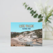 ラッセン火山国立公園カリフォルニア ポストカード (スタンド正面)