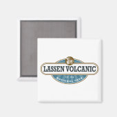 ラッセン火山国立公園 マグネット (正面/裏面)