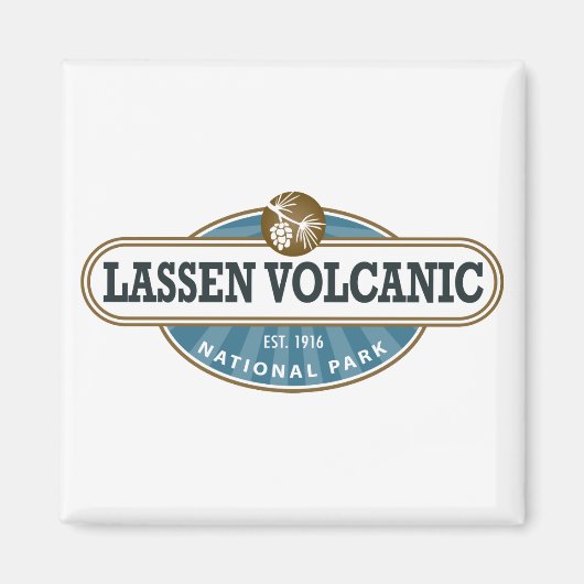 ラッセン火山国立公園 マグネット (正面)