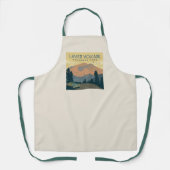 ラッセン火山国立公園 |出張 エプロン (正面)