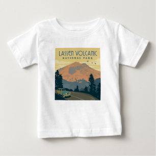 ラッセン火山国立公園 出張 ベビーTシャツ