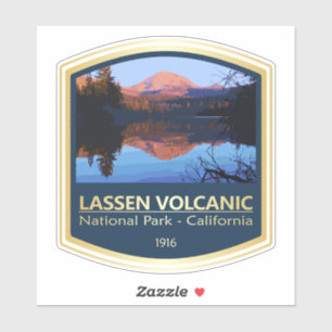 ラッセン火山NP (PF1) シール