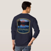 ラッセン火山NP (PF1) Tシャツ (裏面フル)