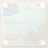 ラッセ&フレンズクラシーガラスコースター ガラスコースター (裏面)