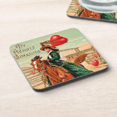 ラッソーハートヴィンテージバレンタイン コースター (左側)